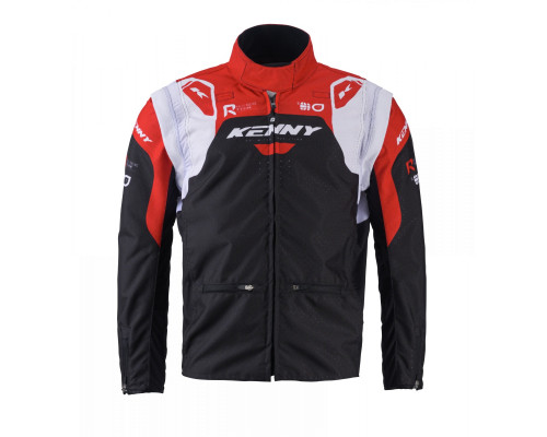 Куртка kenny racing adventure/enduro модель adventure red колір чорний/червоний/білий розмір xxl