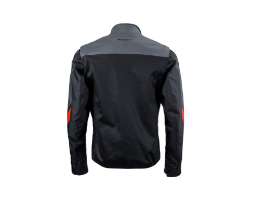 Куртка kenny racing adventure/enduro модель softshell чорний/помаранчевий колір чорний/помаранчевий/сірий розмір l