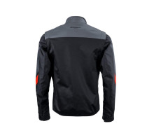 Куртка kenny racing adventure/enduro модель softshell чорний/помаранчевий колір чорний/помаранчевий/сірий розмір l