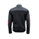 Куртка kenny racing adventure/enduro модель softshell чорний/помаранчевий колір чорний/помаранчевий/сірий розмір xxl