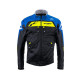 Куртка kenny racing adventure/enduro модель softshell blue колір чорний/синій/жовтий розмір l