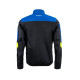 Куртка kenny racing adventure/enduro модель softshell blue колір чорний/синій/жовтий розмір m