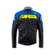 Куртка kenny racing adventure/enduro модель softshell blue колір чорний/синій/жовтий розмір xxl
