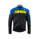 Куртка kenny racing adventure/enduro модель softshell blue колір чорний/синій/жовтий розмір xxxl