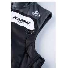 Куртка kenny racing adventure/enduro модель softshell grey колір чорний/сірий/білий розмір l