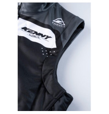 Куртка kenny racing adventure/enduro модель softshell grey колір чорний/сірий/білий розмір l