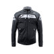 Куртка kenny racing adventure/enduro модель softshell grey колір чорний/сірий/білий розмір xxl