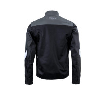 Куртка kenny racing adventure/enduro модель softshell grey колір чорний/сірий/білий розмір xxxl