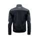 Куртка kenny racing adventure/enduro модель softshell grey колір чорний/сірий/білий розмір xxxl