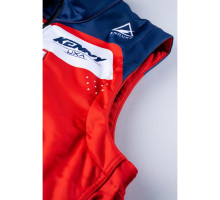 Куртка kenny racing adventure/enduro модель softshell red колір червоний/синій/білий розмір m