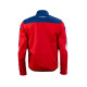Куртка kenny racing adventure/enduro модель softshell red колір червоний/синій/білий розмір xl