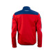 Куртка kenny racing adventure/enduro модель softshell red колір червоний/синій/білий розмір xxl