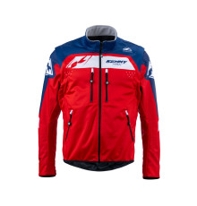 Куртка kenny racing adventure/enduro модель softshell red колір червоний/синій/білий розмір xxxl