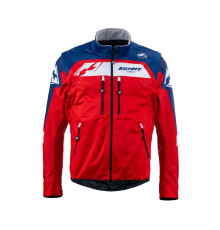 Куртка kenny racing adventure/enduro модель softshell red колір червоний/синій/білий розмір xxxl
