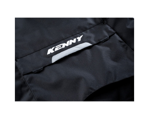 Куртка kenny racing adventure/enduro модель titanium black колір чорний/білий розмір l