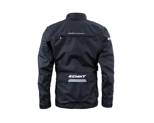 Куртка kenny racing adventure/enduro модель titanium black колір чорний/білий розмір xxxl