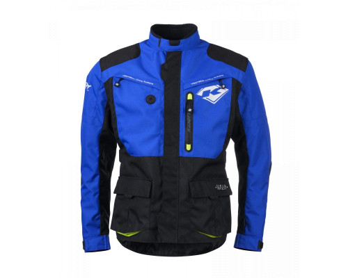 Куртка kenny racing adventure/enduro модель titanium navy/neon жовтий колір синій/чорний розмір xl