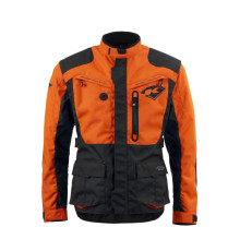 Куртка kenny racing adventure/enduro модель titanium orange/black колір чорний/помаранчевий розмір l