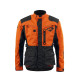Куртка kenny racing adventure/enduro модель titanium orange/black колір чорний/помаранчевий розмір l