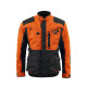 Куртка kenny racing adventure/enduro модель titanium orange/black колір чорний/помаранчевий розмір m