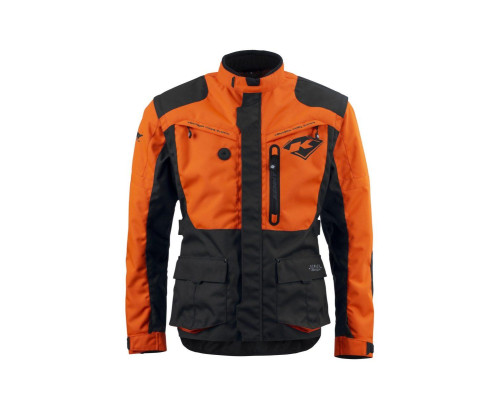 Куртка kenny racing adventure/enduro модель titanium orange/black колір black/orange розмір xl