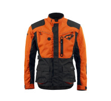 Куртка kenny racing adventure/enduro модель titanium orange/black колір чорний/помаранчевий розмір xxl