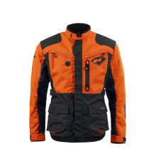 Куртка kenny racing adventure/enduro модель titanium orange/black колір black/orange розмір xxxl