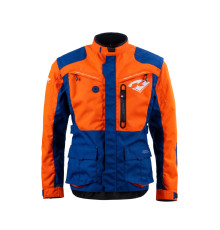 Куртка kenny racing adventure/enduro модель titanium orange/navy колір orange/blue розмір l