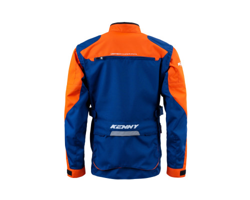 Куртка kenny racing adventure/enduro модель titanium orange/navy колір orange/blue розмір l