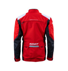 Куртка kenny racing adventure/enduro модель titanium red колір червоний/білий/чорний розмір xl