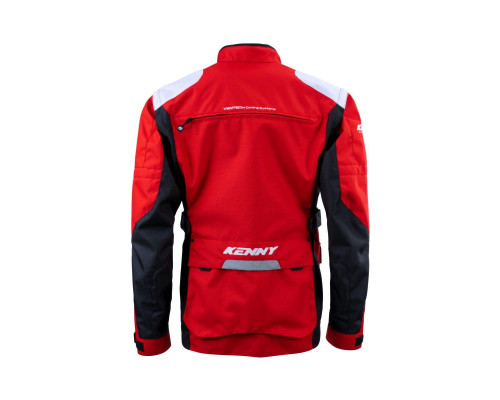 Куртка kenny racing adventure/enduro модель titanium red колір червоний/білий/чорний розмір xl