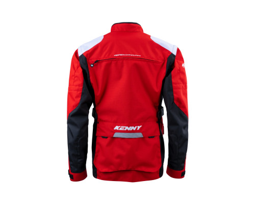 Куртка kenny racing adventure/enduro модель titanium red колір червоний/білий/чорний розмір xxxl
