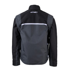 Куртка kenny racing adventure/enduro модель track grey колір чорний/сірий розмір l