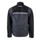 Куртка kenny racing adventure/enduro модель track grey колір чорний/сірий розмір l