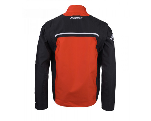 Куртка kenny racing adventure/enduro модель track orange колір чорний/помаранчевий/білий розмір xxxl