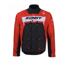 Куртка kenny racing adventure/enduro модель track red колір чорний/червоний/білий розмір xxl