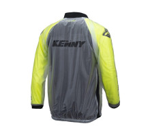 Дощовик kenny racing прозорий/чорний розмір m