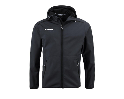Дощовик kenny racing softshell модель core чорний колір чорний розмір xl