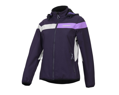Дощовик kenny racing softshell модель racing woman жіночий колір синій/білий/фіолетовий розмір l