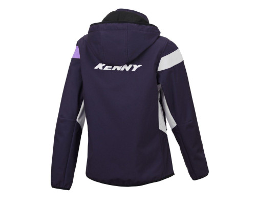 Дощовик kenny racing softshell модель racing woman жіночий колір синій/білий/фіолетовий розмір m
