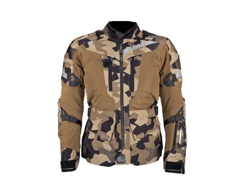 Leatt jacket adv (adventure) flowtour 7.5 desert color sand/camo розмір xl