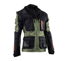 Куртка leatt moto 5.5 enduro кактус колір чорний/зелений розмір xxl