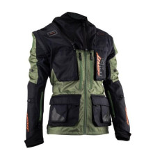 Куртка leatt moto 5.5 enduro кактус колір чорний/зелений розмір xxl