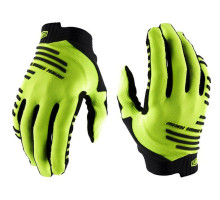 100 PROCENT рукавиці для crossу/enduro/мтб r-core fluo модель жовтий колір fluo/чорний розмір xxl - спеціальна пропозиція