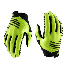 100 PROCENT рукавиці для crossу/enduro/мтб r-core fluo модель жовтий колір fluo/чорний розмір xxl - спеціальна пропозиція