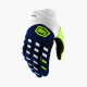 100 PROCENT cross/enduro рукавички airmatic navy/white модель колір blue/white/green розмір xl