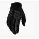 100 PROCENT cross/enduro рукавички brisker softshell модель колір чорний/сірий розмір xxl старий код 10016-057-14