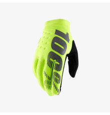 100 PROCENT cross/enduro рукавички brisker softshell модель колір жовтий flow розмір xl старий код 10016-004-13