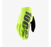100 PROCENT cross/enduro рукавички brisker softshell модель колір жовтий flow розмір xxl старий код 10016-004-14