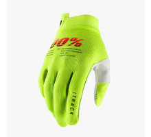 100 PROCENT рукавиці для crossу/enduro itrack fluo модель жовтий колір fluo розмір xl